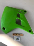 Kawasaki KX250 KDX125 (2 Available) Side Panel Genuine Oem 49089-1092 Vmx. Fixed Price $39.37.