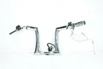 01 Harley Softail Flstf Fat Boy Oem Handlebars Left Right Switches Controls Bent. Fixed Price $328.50.