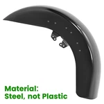 Vivid Black Front Fender For Harley Street Glide 2014-2024 Road 2015-2024. Fixed Price $80.00.