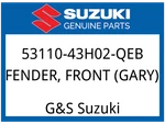 Suzuki Oem Part 53110-43H02-QEB Fender. Fixed Price $434.48.