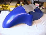 1985 Kawasaki ZX600A Ninja Front Fender With Stabilizer G-33. Fixed Price $42.00.