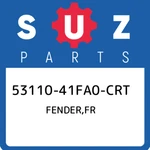 53110-41FA0-CRT Suzuki Fender,fr 5311041FA0CRT, New Genuine Oem Part. Fixed Price $892.09.