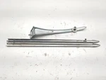 99-06 Harley Davidson Flhri Road King Front Fender Trim Set. Fixed Price $82.98.