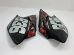 2006 06-08 Kawasaki KX450F Side Covers Lh Rh ( Green / Ebony ). Fixed Price $44.99.