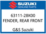 Suzuki Oem Part 63111-28K00 Fender, Rear Front. Fixed Price $83.59.