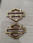 Cvo 3D Emblems Brass / Chrome For Harley Davidson Road Glide Softail. Fixed Price $54.99.