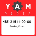 4BE-21511-00-00 Yamaha Fender, Front 4BE215110000, New Genuine Oem Part. Fixed Price $98.36.