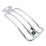Chrome Luggage Rack For Harley 98 Softail Fxst 05 Fatboy Flstf With Solo Seat. Fixed Price $39.99.