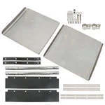 Heavy Duty Quarter Set Stainless Steel 24" Pair. Fixed Price $90.51.