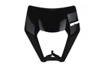 Polisport Black Headlight Mask For 17-19 Excf, Exc, Xcw. Fixed Price $24.95.