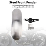 Steel Front Fender Mudguard For Street Scrambler 900 Speed Twin Primary. Fixed Price $86.68.