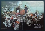 1969 Harley Davidson Line Sportster Electra Glide*original*motorcycle Print Ad. Fixed Price $9.99.