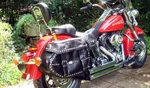 Harley-davidson Oem Rear Fender P/n 59126-06BRJ Heritage Softail Nos. Fixed Price $250.00.