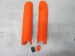 2001-02 Ktm 125 250 Sxs Lower Fork Cover Set Oem. Fixed Price $25.00.