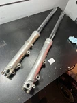 Honda Goldwing GL1000 Fork Assy., R.l. Fr. 51400-431-671, 51500-431-671. Fixed Price $125.99.
