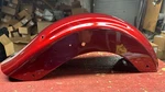 *used Harley-davidson Rear Fender, #59500165EWI, Heirloom Red Fade*. Fixed Price $250.00.