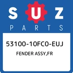 53100-10FC0-EUJ Suzuki Fender Assy,fr 5310010FC0EUJ, New Genuine Oem Part. Fixed Price $1140.18.