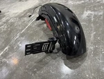 2011 Oem Harley Sportster Rear Fender Vivid Black Folding License Plate 07+. Fixed Price $199.99.