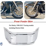 Chrome Flame Front Fender Trim Skirt Fit For Harley Electra Glide Ultra Classic. Fixed Price $31.84.