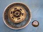 2004 Moto Guzzi Ev 1100 California Rear Rim Wheel (shows Wear/tear/chrome Pit). Fixed Price $149.99.