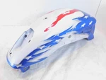 2007 Honda Red White & Blue American Flag Rear Wheel Fender. Fixed Price $199.95.