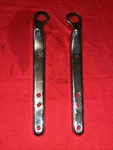 Harley Davidson Sportster Chrome Rear Fender Support Covers 59896-94 59897-94. Fixed Price $30.00.