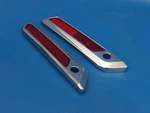 Harley-davidson 14-23 Oem Chrome Saddlebag Hinge Covers 90200448 90200449. Fixed Price $15.99.