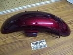 87-89 Honda VT1100C Shadow Nice Front Fender Candy Wineberry Red. Fixed Price $79.50.