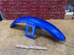 2004 Harley Davidson Softail Fxst Impact Blue Front Fender. Fixed Price $129.99.