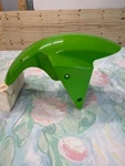 Kawasaki 2003-2004 ZX636 Green Front Fender. Fixed Price $75.00.