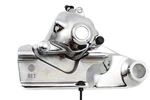 Harley Chrome Rear Caliper With Bracket Fits 2008-2010 Xl,. Fixed Price $253.81.