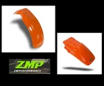 New Honda 86 - 88 Xr 200R Orange Plastic Front And Rear Motorcycle Fender Set. Fixed Price $131.14.
