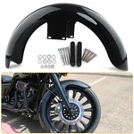 19" Wheel Wrap Vivid Black Front Fender For Harley Touring Cvo Road Street Glide. Fixed Price $245.59.