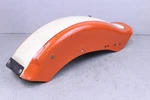 Harley-davidson Softail Custom Fxstc Springer Rear Fender Orange Cream 59914-86A. Fixed Price $295.00.