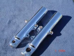 14-UP Harley Chrome Lower Fork Legs Triglide Trike Pn 45500200 Exchange Progra. Fixed Price $339.00.