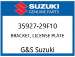 Suzuki Oem Part 35927-29F10 Bracket License Plate. Fixed Price $15.28.