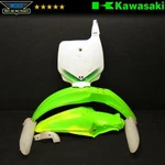 2007 Kawasaki KX85 Front Rear Fender Mud Splash Guard Covers 35004-0028-290. Fixed Price $10.66.