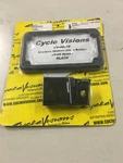 Cycle Visions Harley License Plate Holder Blk Side Mount CV-4601B Fxd Dyna 91-05. Fixed Price $149.99.
