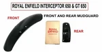 For Royal Enfield Interceptor 650 BS6 Front And Rear Genuine Mudguard. Fixed Price $96.45.