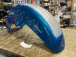 Oem Harley Front Fender Aqua Pearl Blue Silver 2003 Ultra Classic Road King Flh. Fixed Price $349.95.