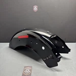 2013 Harley Davidson Softail Slim Fls Oem Rear Fender Vivid Black. Fixed Price $325.00.
