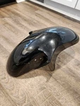 1994 Kawasaki EX250 Ninja Black Front Fender 35001-1130-H8. Fixed Price $25.00.