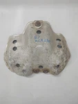 1987 Kawasaki KLR250 Engine Guard Skid Plate 55020-1168 (#2). Fixed Price $15.00.