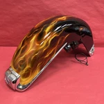 2000-2013 Harley Davidson Touring Road King Electra Glide Flames Front Fender. Fixed Price $344.99.