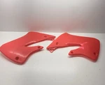 1997 1998 1999 Honda CR125R CR250R Red Body Side Panels Radiator Shrouds Set. Fixed Price $39.95.