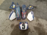 1996 1997 Yamaha Aftermarket Rear Fender YZ125. Fixed Price $80.00.