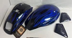Harley Davidson Rear Fender & Airbox Cover For Vrod 59605 Blue Flames Limited. Fixed Price $1000.00.