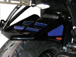 Kawasaki ZX6-R 09-12 Rear Hugger Gloss Black Silver Mesh Powerbronze. Fixed Price $170.48.