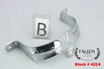2009 Harley Electra Glide Saddlebag To Fender Support Mount Bracket Chrome #4214. Fixed Price $49.99.