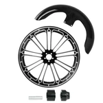 21" Front Wheel Rim Single Disc Hub Fender Fit For Harley Street Glide 1997-20. Fixed Price $907.49.